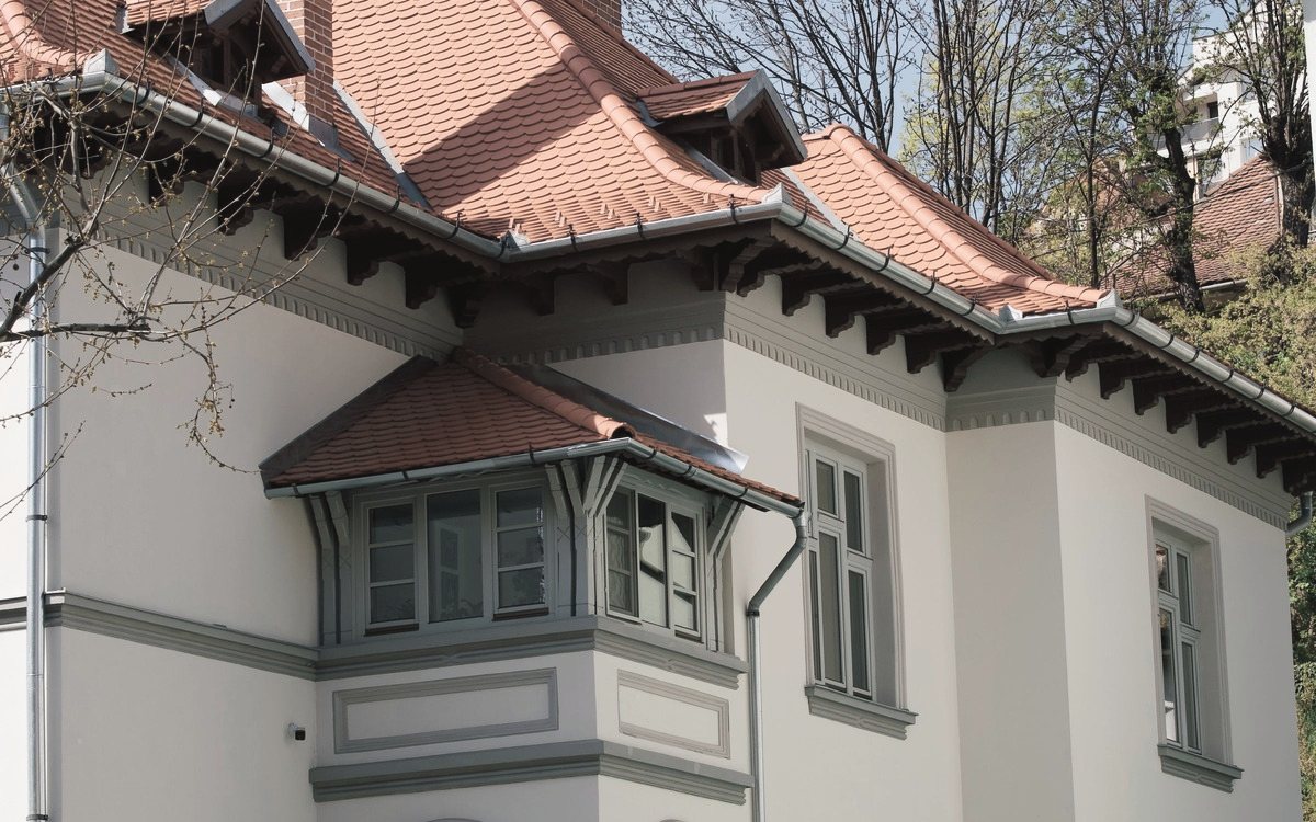 Vila Zemun, obnovljena fasada vile sa početka 20. veka